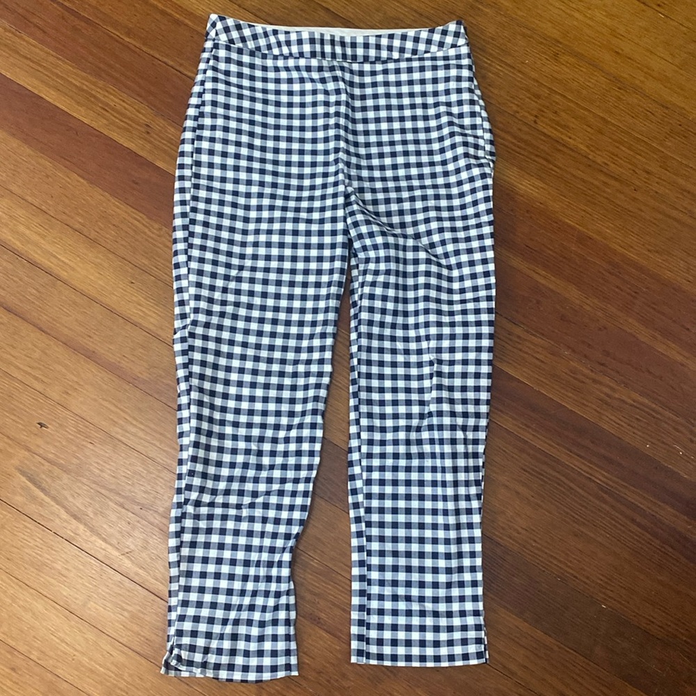 Victoria Beckham for target checkered capri
